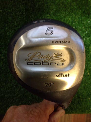 Lady Cobra Offset Oversize 20* 5 Wood Ladies Graphite Shaft