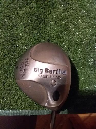 Callaway Big Bertha Steelhead 3 Wood Paragon Graphite Shaft