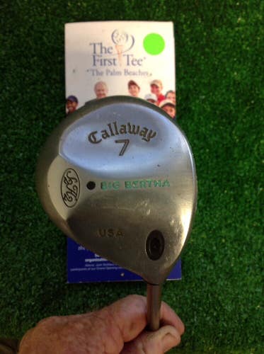 Callaway Big Bertha USA Ladies 7 Wood Graphite Shaft Right Handed