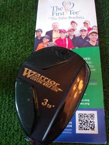 Warrior Custom Golf 19* 3 Hybrid Regular Graphite Shaft Right Handed
