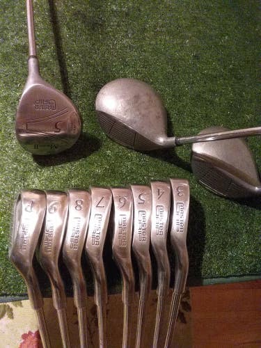 Mastergrip Master II Full Set Driver 3-5 Woods 3-PW Regular Steel