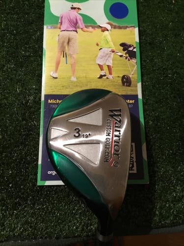 Warrior Custom Golf 3 Hybrid 19* Tour Graphite Shaft Right Handed