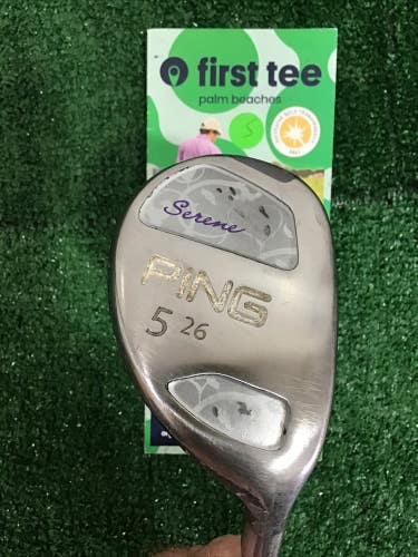 Ping Serene 26* 5 Hybrid Ladies Graphite Shaft Right Handed