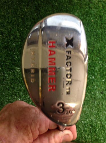 X-Factor Hammer 20* 3 Hybrid Regular Graphite Shaft Right Handed
