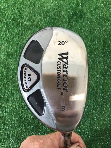 Warrior Custom Golf EXT 20* 3 Hybrid Regular Graphite Shaft