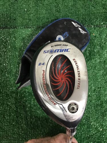 Simon Golf Si Mac 24* 5 Hybrid Regular Graphite Shaft Right Handed