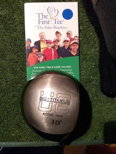 UC Golf Big Titanium Active 2000 10* Driver Senior Graphite Shaft