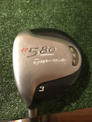 TaylorMade R580 Titanium 3 Wood Regular 60 Graphite Shaft Left Handed