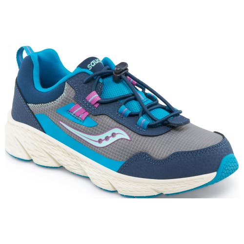 Saucony Wind Shield 3.0 SK167279 Sneakers Kids 12 Navy Sportswear Shoes HTAT425