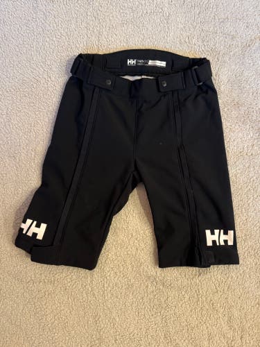 Black Unisex Adult Size 14 Helly Hansen Ski Pants (Used)