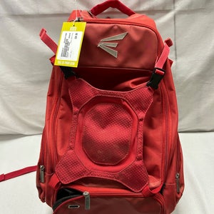 Used Easton BACK PACK BB/SB Player Carry Bag Red 11490-S000278737