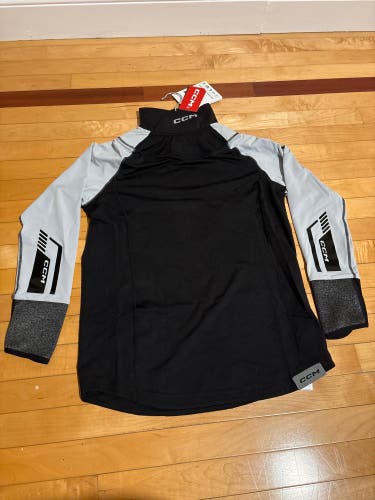 Pro Stock CCM Tacks Neck Guard Shirt with Cut Resistant Wrist Guards (New)