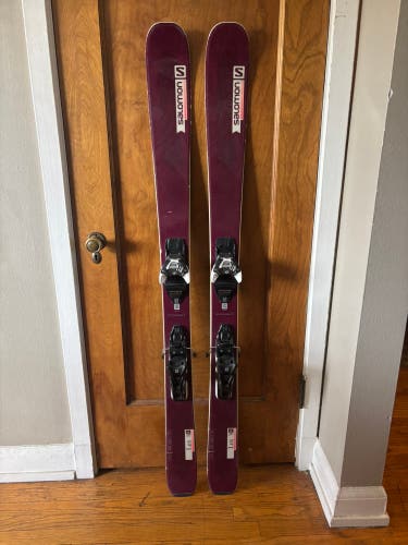 Salomon QST Lux 92 153cm with Adjustable Salomon Warden MNC Bindings