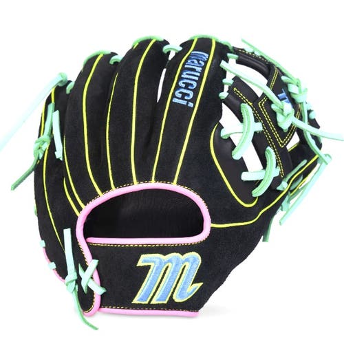 Marucci Oxbow V4 11.5 in Baseball Glove I-Web Black/Highlighter Right Throw