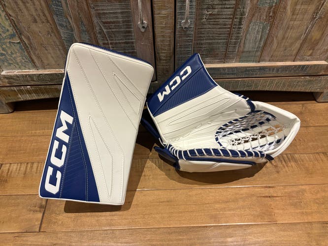 Brand New Pro Stock CCM EFlex 7 Pro Goalie Glove & Blocker Set 580 Hildeby **TARIFF FREE**