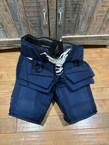 Pro Stock Large Vaughn SLR4 Pro Carbon Goalie Pants W/ Kova Suspenders Bobrovsky **TARIFF FREE**