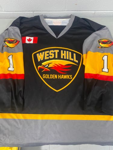 Golden Hawks Goalie Cut Men's Jersey (New) #1