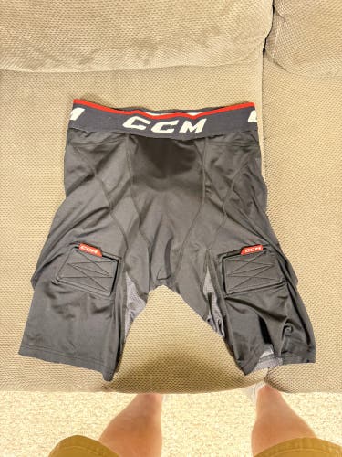 Black Medium Men's CCM Compression (Used)
