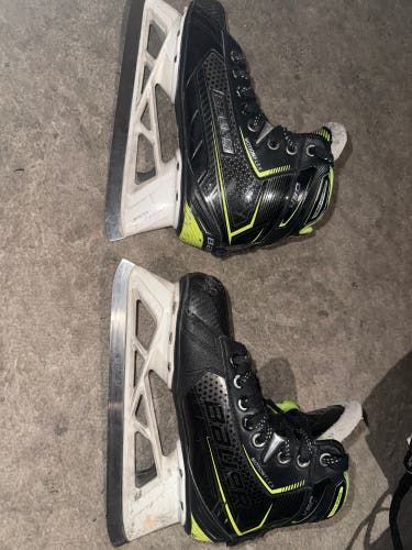 2021 Bauer GSX Hockey Goalie Skates Size 3.5 (Used)