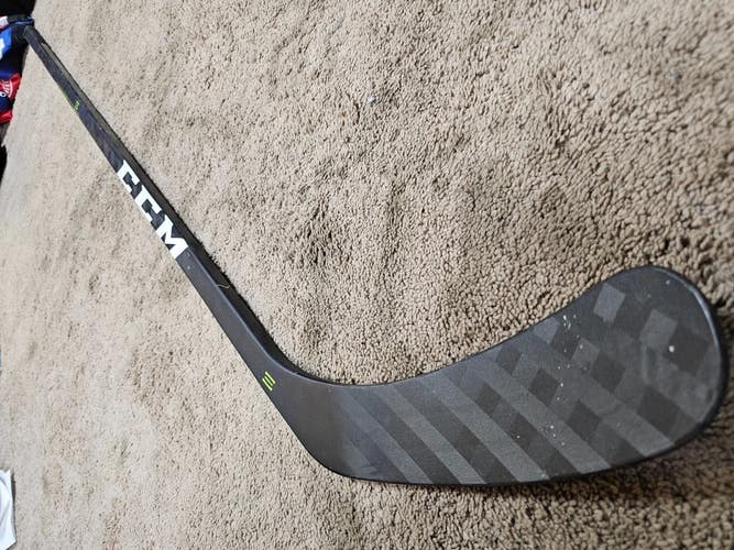 ZACH ASTON-REESE 18'19 Rookie Pittsburgh Penguins Game Used Hockey Stick w COA