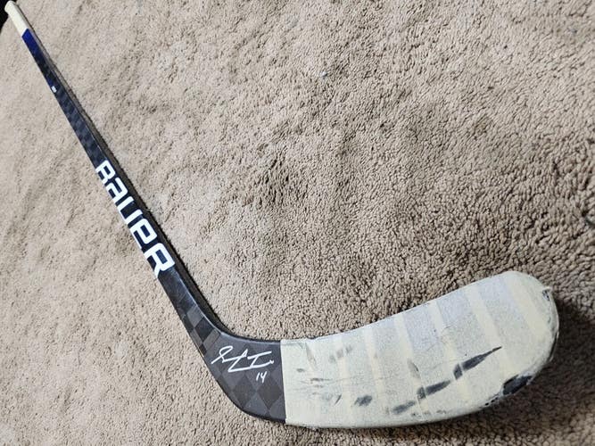 SEAN COUTURIER 20'21 Philadelphia Flyers NHL Game Used Hockey Stick w COA