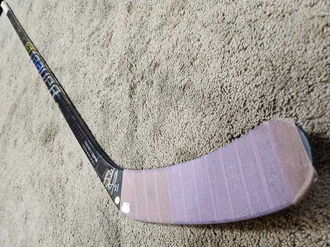 BRETT HOWDEN 11-23-18 Rookie Signed HFC New York Rangers Game Used Hockey Stick