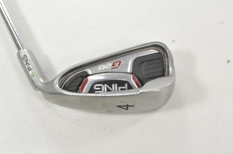 Ping G20 Single 4 Iron +3" Stiff Flex Green Dot Right CFS Steel  # 222055