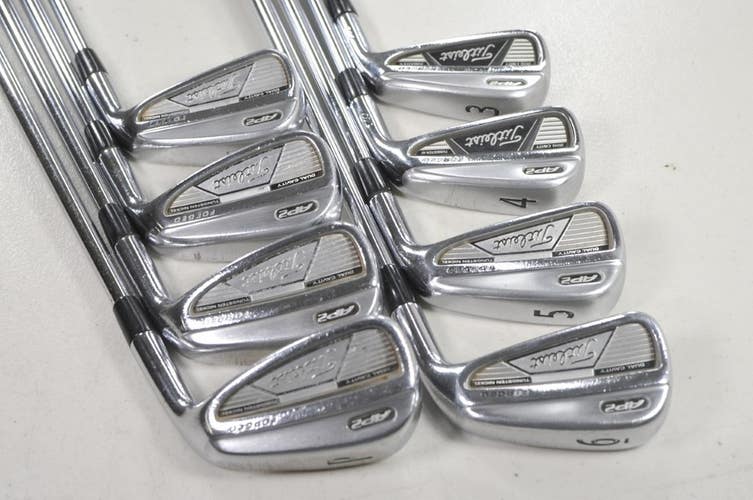 Titleist AP2 2008 3-PW Iron Set Regular Flex RH Rifle 5.0 Steel +1"  # 222235