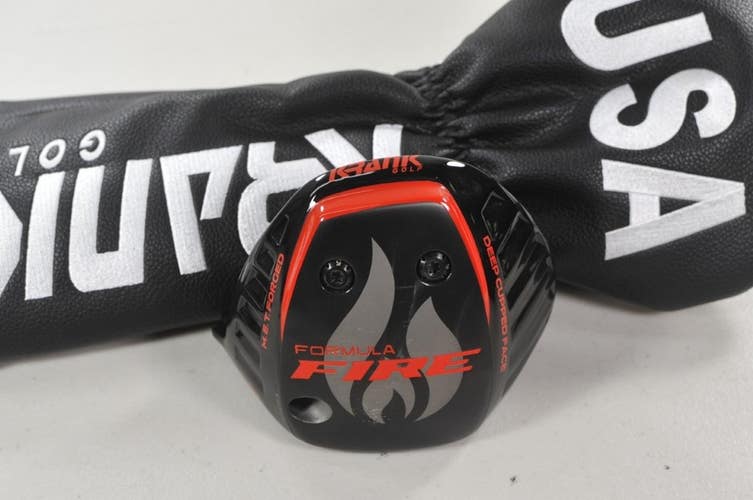 Krank Formula Fire X Ultra 10.5* Driver HEAD ONLY Right with Cover  #222470