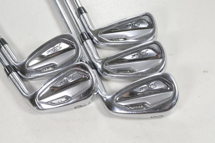 Titleist T100 2019 6-PW Iron Set Stiff Flex Right NS Pro 950GH Steel # 222623