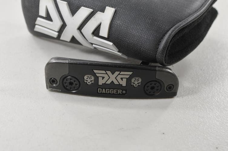 LEFT HANDED PXG Battle Ready Dagger+ 34" Putter Steel with Cover #226398