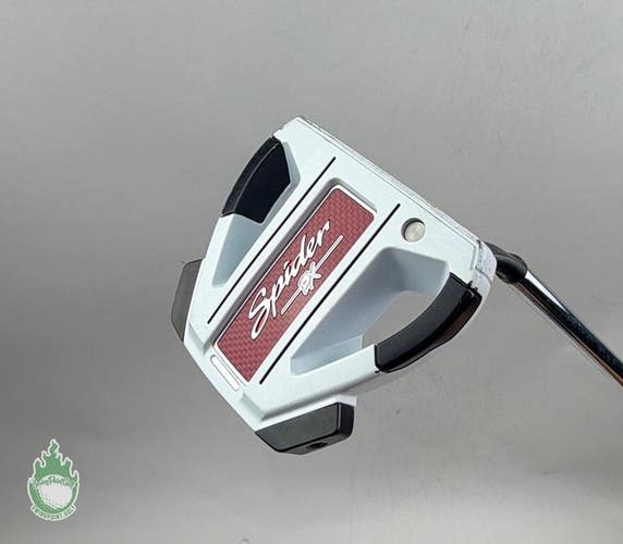 Used Right Handed TaylorMade Spider EX White 35" Putter Steel Golf Club
