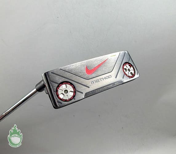Used Left Handed Nike Method Converge B1-01 38" Putter Steel Golf Club