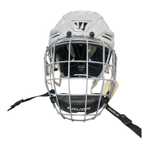 Used Warrior Covert PX2 Hockey Helmet Cage Combo White Medium (MD) 11735-S000364471