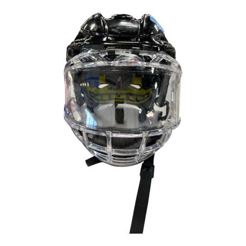 Used CCM DYNAMIC 9 PRO Helmet Cage Combo Black Fits all 11735-S000369763
