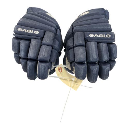Used Eagle Talon Senior Hockey Gloves Navy Blue 13" 11735-S000368227