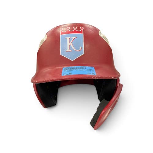 Used Rawlings Baseball Batting Helmet 6 3/8 - 7 1/8 No Mask Red MD 11735-S000371188