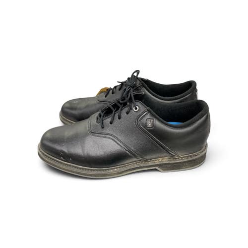 Used FootJoy Mens Golf Shoes Black Senior Size 8.5 11735-S000371206