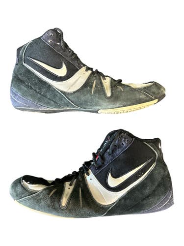 Used Nike Wrestling Shoes Black Senior 11.5 11873-C000251275