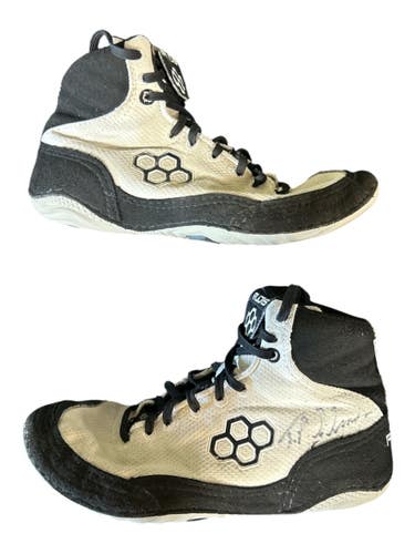 Used Rudis Wrestling Shoes White Junior 05 11873-C000251274