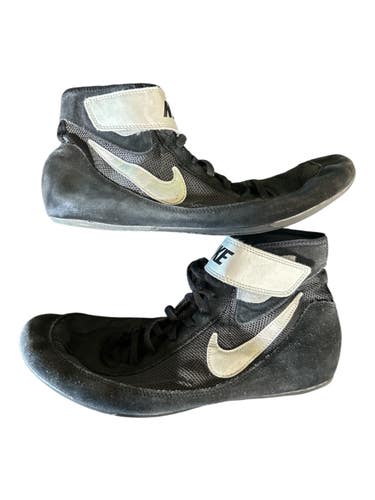Used Nike Wrestling Shoes Black Senior 11 11873-C000250137