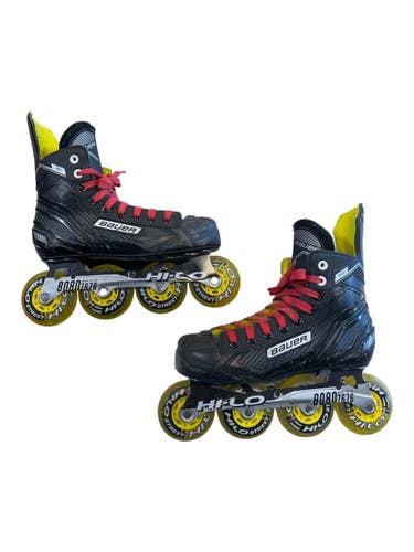 Used Bauer RS Senior Rec Fitness Skates Black Senior 7 11873-S000245035