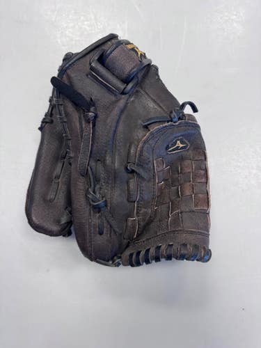 Used Mizuno PROFESSIONAL MODEL BB/SB Glove RH Throw Brown 11 1/4" 11860-C000317758