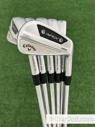 Callaway Apex Pro 24 Forged Iron Set 5-P / Dynamic Gold 100 Stiff