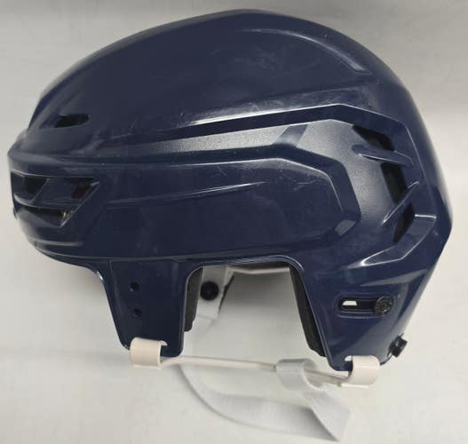 CCM RESISTANCE PRO STOCK HOCKEY HELMET NAVY BLUE SMALL NHL AHL NEW
