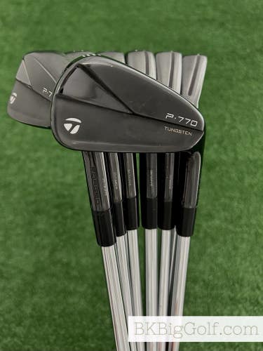 Taylormade P770 23 Limited Edition Phantom Black Forged Iron Set