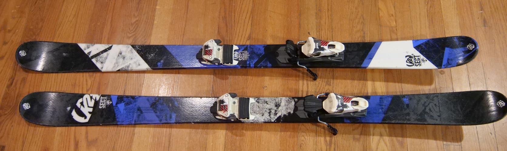 Unisex K2 149 cm Park Sect Skis With Bindings Max Din 10 (Used)