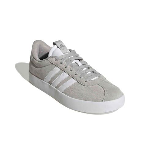 Adidas Vl Court 3.0 Sneakers Women's 8M Gray Athletic Sportswear Shoes ZOGG4593