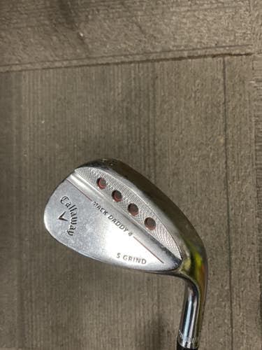 Used Callaway MACK DADDY 4 S GRIND Golf Wedge Mens RH 56 Degree 11614-S000246727