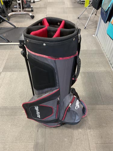 Used Top Flite STAND BAG Mens Stand Bag Red 11614-S000246719